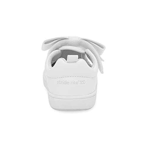 Stride Rite Baby Girl's Kamila (Infant/Toddler) White 4 Toddler M
