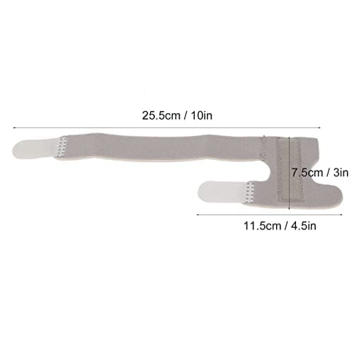 Joyzan Toe Brace Splint, Adjustable Orthopedic Corrector Big Toe Fracture Fixator Straightener Valgus Hammer Correction Protector Separator Sleeve Support Joint Men Women