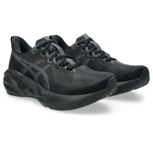 ASICS Men's NOVABLAST 5 Running Shoes, 10.5, Black/Carrier Grey