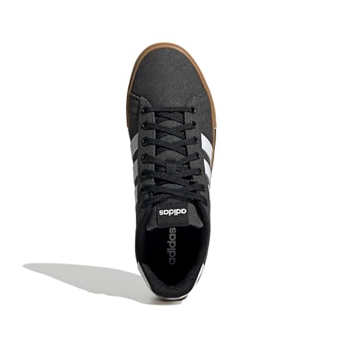 Adidas Men's Daily 4.0, Black/White/Gum, 10.5