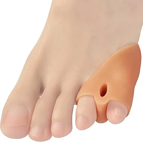 Chiroplax Bunionette Corrector - 4 Cuscinetti in Gel Lavabili per il Mignolo