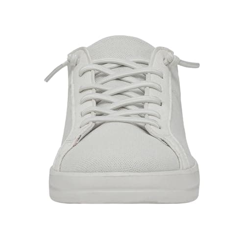 HEYDUDE Women's Karina Coconut White Size 8 | Women's Shoes | Women's Slip On Shoes | Comfortable & Light-Weigh