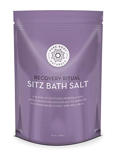 Pure Body Naturals Sitz Bad Salz Test: Postpartum & Hämorrhoiden