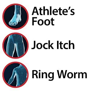 Globe (4 Pack) Miconazole Nitrate 2% Antifungal Cream, Cures Athletes Foot, Jock Itch, Ringworm and More. 1 OZ Tube
