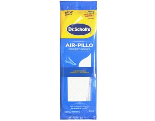 Dr. Scholl's Insoles Air-Pillo Cushioning - 3 Pairs (Men's Sizes 7-13 & Women's Sizes 5-10)