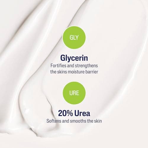 Cetaphil Exfoliating Rough & Bumpy Cream, Lightweight Cream for All Skin Types, 8 oz Tube, 20% Urea, Gently Exfoliates, Refines Skin Texture, Dermatologist Recommended Brand