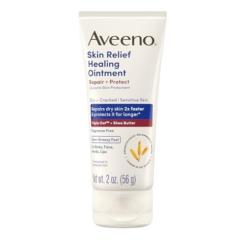 Aveeno Skin Relief Healing Ointment – recenzja maści na suchą i spierzchniętą skórę
