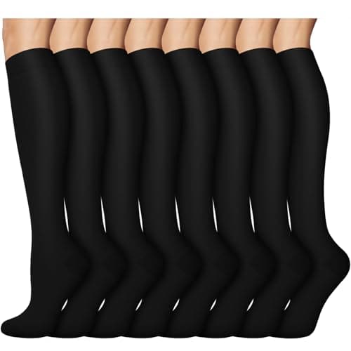 ACTINPUT Compression Socks Review – 8-Pair 15-20 mmHg Value Pack Tested