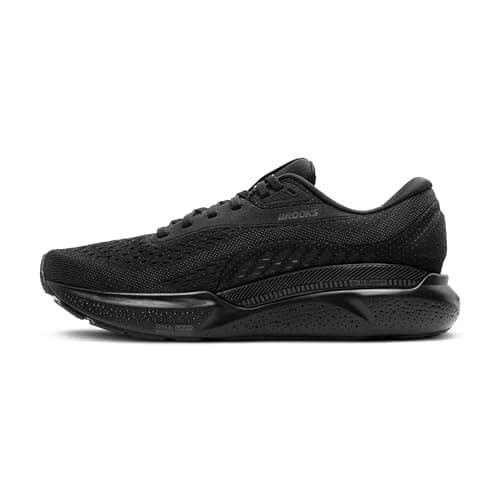 Brooks Women’s Adrenaline GTS 24 Supportive Running Shoe - Black/Black/Ebony - 9 Medium
