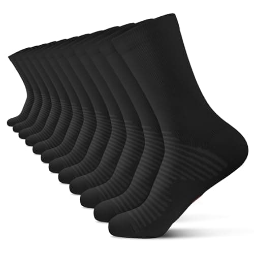 PAPLUS Athletic Crew Compression Socks Review: 6 Pairs Worth It?
