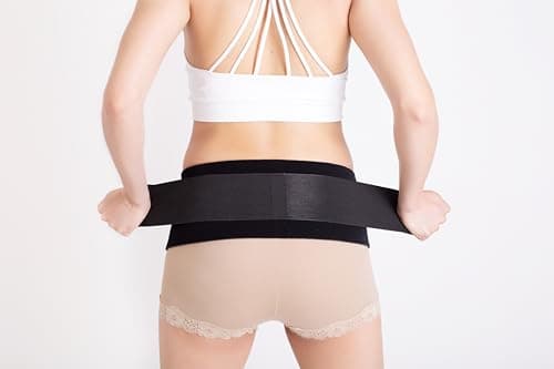 Baby Belly Band - Pregnancy & Maternity Belt With Medium Compression Groin Band - For Back, Hernia, and Pelvic Floor Pain - Medium