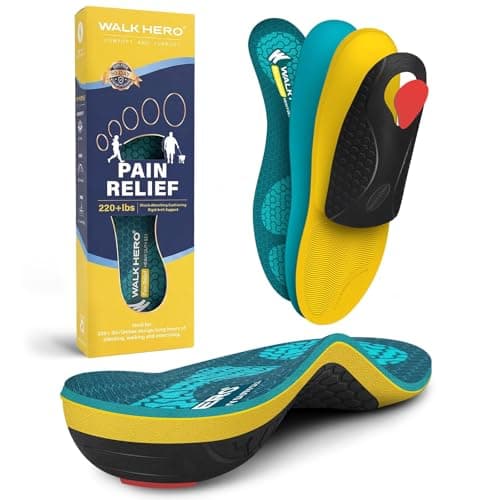 WalkHero Heavy Duty Pain Relief Insoles Review – Built for Bigger Frames