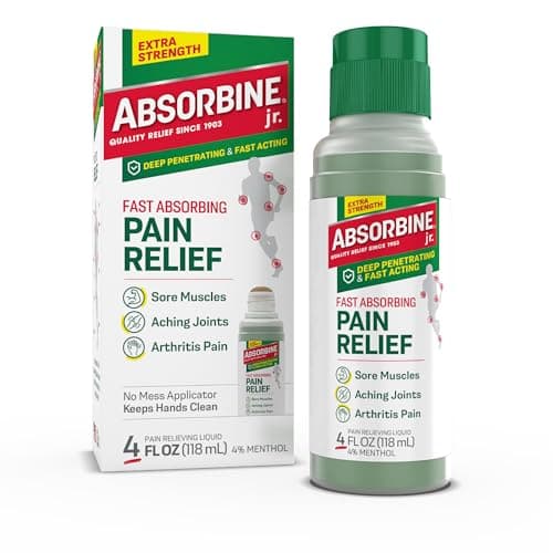 Absorbine Jr. Menthol Schmerzlinderung Test 2025