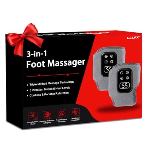 LLLFX Foot Massager Review: 3-in-1 Heat, Vibration & Relief Tested