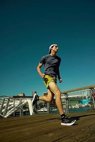 Saucony Men's Multi-Pack Mesh Ventilating Comfort Fit Performance Quarter Socks (6 & 12)