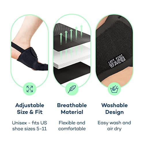 Caretras 2-Pack Bunion Corrector for Women & Men, Orthopedic Bunion Splint for Hallux Valgus Pain Relief, Big Toe Separator, Adjustable Day/Night Support, Comfortable Hammer Toe Straightener