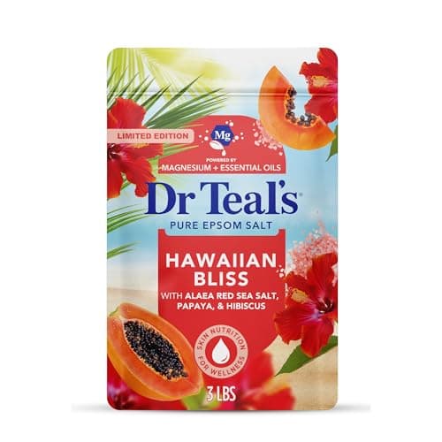 Dr Teal's Epsom Salt Review – Hawaiian Bliss Magnesium Soak