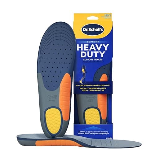 Dr. Scholl's Heavy Duty Support Insole Review: ¿Funcionan Realmente para Pies Grandes y Pesados?