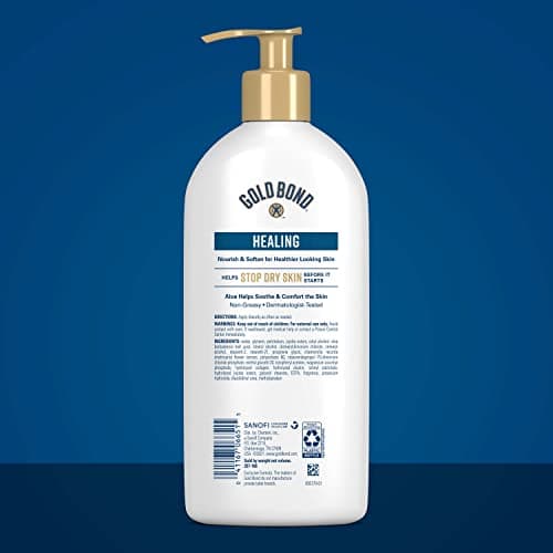 Gold Bond Healing Hydrating Lotion, 14 oz., Body Lotion with Aloe, Moisturizes, Immediate 24-Hour Hydration
