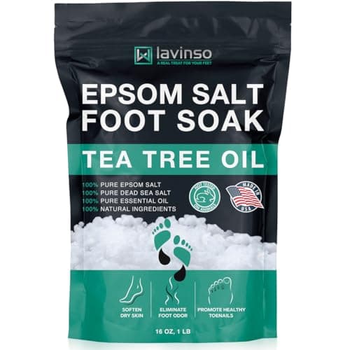 LV LAVINSO Tea Tree Oil Foot Soak – Szczera Recenzja 2025