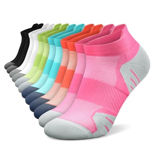 PAPLUS Ankle Compression Socks Test – 6 Paar für aktive Frauen