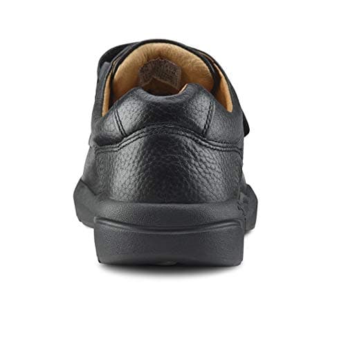 Dr. Comfort Men's William-X Double Depth Black Diabetic Casual Shoes