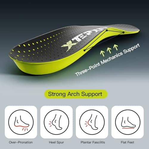 2026 Sport Carbon Fiber Performance Insoles –Customized Inserts, Non-Cleated Shoes–Basketball, Volleyball, Racquet Sports, Running & More–Run Faster, Jump Higher, Recover Quicker, Protect from Injury