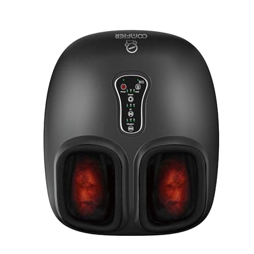 COMFIER Shiatsu Foot Massager Review – Heat, Kneading & Compression Tested