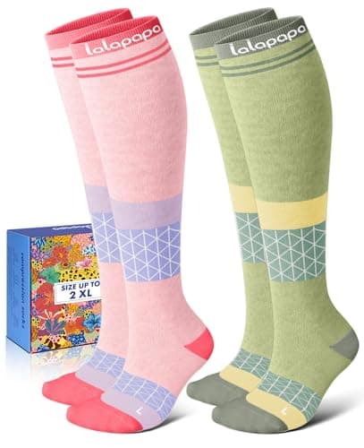 Lalapapa Compressiesokken Review: Zachte Katoenen Steunkousen voor Vrouwen