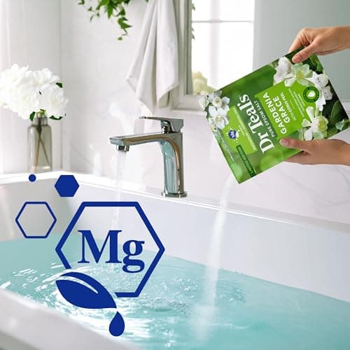 Dr Teal's Epsom Salt Magnesium Soak, Gardenia Grace, 3 lbs