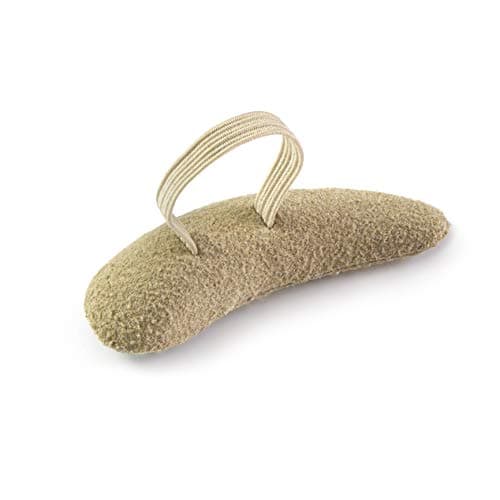 Steins Hammer Toe Crest Cushion and Buttress Pad Reduces Pressure from Calluses and Hammer Toes, Medium Right, Beige, 3 Count