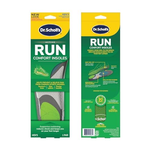Dr. Scholl's Run Active Comfort Insoles Review – Worth Every Step?
