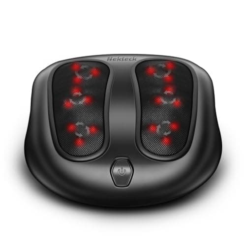 Nekteck fotmassager med värme – recension 2025
