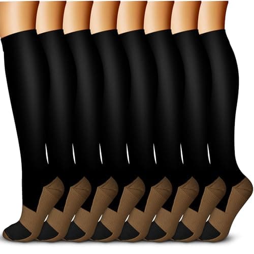 QUXIANG Copper Compression Socks – Recenzja 8 Par 15-20 mmHg