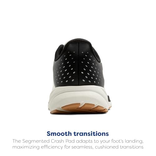 Brooks Women’s Anthem 7 Neutral Running Shoe - White/Black/Tan - 8 Medium