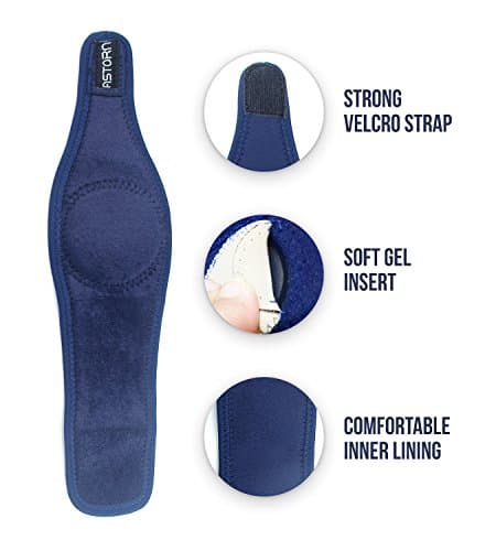 Astorn Arch Support Brace Set of 2, Compression Arch Support Sleeves with Gel Cushion Pads, Adjustable Plantar Fasciitis Foot Wraps for Men and Women, Flat Feet Bunion Arch Pain Comfort Straps