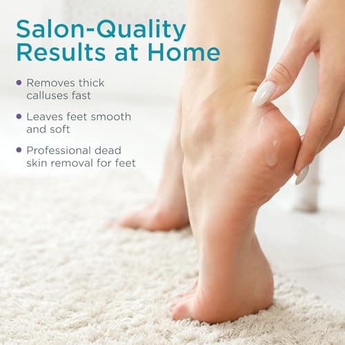 Lee Beauty 8oz Professional Gel Callus Remover for Feet - Original Fast-Acting Formula, Extra Strength for Cracked Heels & Dead Skin (Pack of 1)
