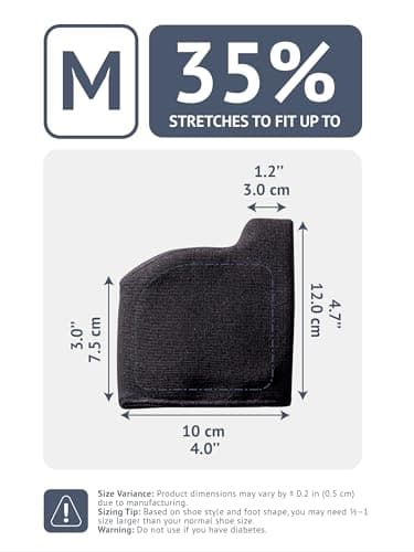 Brison Metatarsal Pads Ball of Foot Cushion for Men and Women - Gel Foot Cushions for Pain Relief Morton’s Neuroma Metatarsalgia Sesamoiditis Calluses - 1 Pair Black Medium (M 10-13, W 11-14)