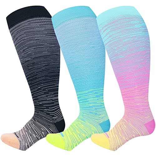 LEVSOX Wide Calf Compression Socks Review – 15-20 mmHg Getest