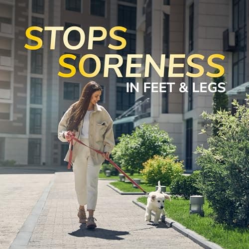 Dr. Scholl's Walk Longer Insoles for Women - Comfortable Plush Foam Cushioning Inserts for Walking, Hiking, and Standing on Feet All-Day with Arch Support - Walk 50% Longer Without Muscle Fatigue