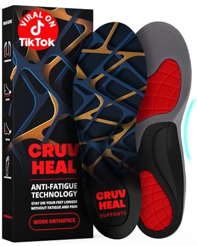 CRUVHEAL Work Orthotic Insoles – Fullständig Recension 2024