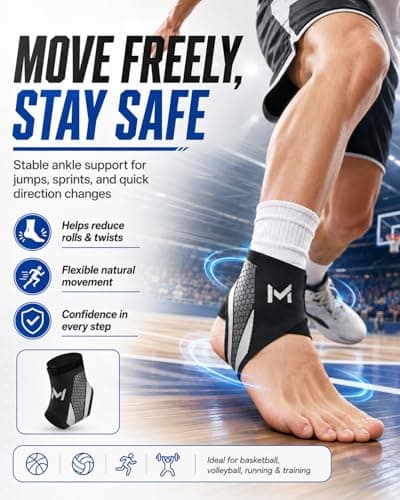 2-Pack Ankle Brace Pro Lace up Anklepro Support Women Men Bidirectional Motion Softball Ankles Sports Sock with Straps Lightweight Basketball Elastic Ankle Stabilizer for Sprained Injured Foot (Gray)