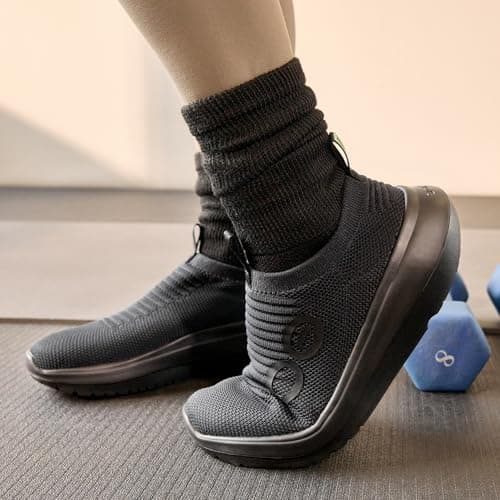 OOFOS OOmy Zen Recovery Shoe, Black - Women’s Size 8.5