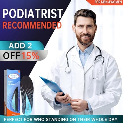 PCSsole Plantar Fasciitis Insoles Men Women- 220+lbs Heavy Duty High Arch Support Inserts with Comfort Cushion Orthotic Pain Relief Insoles for Flat Feet - Arch Pain - Heel Pain -Work Boot Shoe Insole