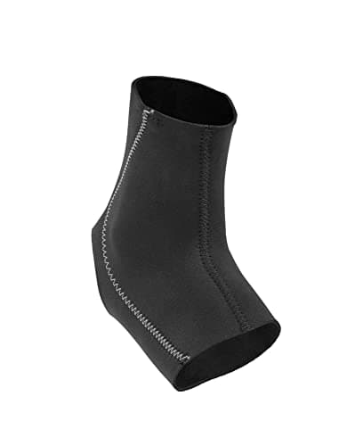 MUELLER Sports Medicine Neoprene Ankle Support Sleeve, Ankle Pain Relief Support for Men and Women, Ideal for Sprains, Strains, Arthritis, Black, Medium