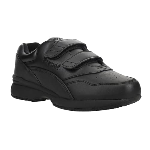 Propét womens Tour Walker Strap walking shoes, Black, 11 XXXW US