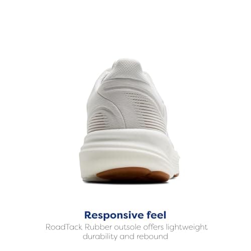 Brooks Women’s Revel 8 Neutral Running & Walking Shoe - White/Chateau Grey - 9 Medium