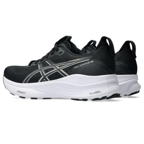 ASICS Women's Gel-Kayano 32 Running Shoes, 9, Black/White