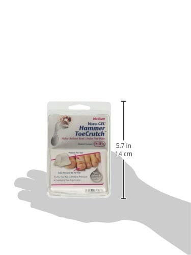 Complete Medical Visco-Gel Hammer Toecrutch Pk/2, Medium