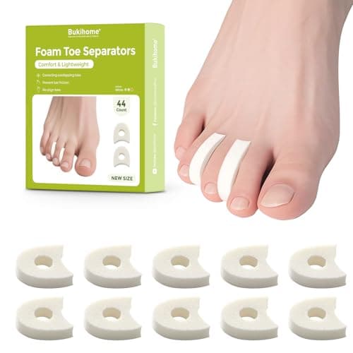 Bukihome 44-Pack : Mon test des séparateurs d'orteils en mousse